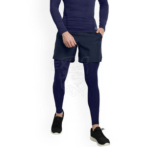 Leggings Ajustados para Hombre, Ideales para Correr, Gimnasio y Deportes, con Diseño de Logotipo Personalizado - Product Image 4