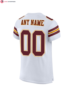 เสื้อเจอร์ซีย์ฟุตบอลเสื้อเจอร์ซีย์ฟุตบอลแบบสั่งทำโลโก้แบบดั้งเดิม - Product Image 5