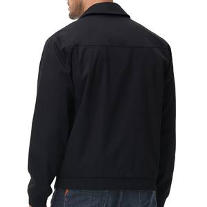 Veste coupe-vent tendance pour hommes, veste de sport décontractée, veste légère unie, imperméable, veste bomber à fermeture éclair personnalisée pour hommes - Product Image 4