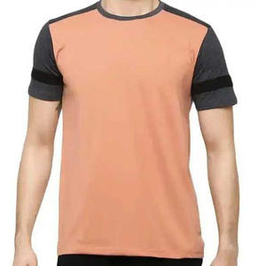 Camiseta Tejida con Diseño Personalizado, Venta al Por Mayor, Tallas Grandes, 100% Algodón, Alta Calidad, Manga Corta, Corte Holgado para Hombre, Estilo Urbano - Product Image 1