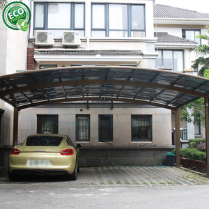 Bon marché, auvent en aluminium pour arrière-cour, installation facile, toit en polycarbonate, abri d'auto - Product Image 3