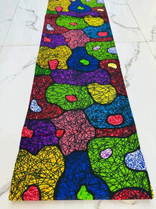 OEM African Wax Print and Ankara Cotton Fabric from Morocco for Dresses Clothing Accessories and Promotional Use - Product Image 4