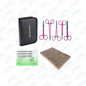 Popular High-quality Skin-like Silicone Suture Practice Kit Realistic Training Set For Medical Students Medic Instruments - Product Image 1