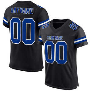 Venta al por Mayor de Fábrica, Jersey de Fútbol Americano Sublimado Personalizado de Alta Calidad con Nombre y Número, Uniforme para Adultos - Product Image 1