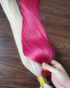 Extensiones de Cabello Humano Vietnamita 100% Virgen Natural Liso de Lujo en Color, al Mejor Precio, Cabello Remy Premium Minh Khang - Product Image 3