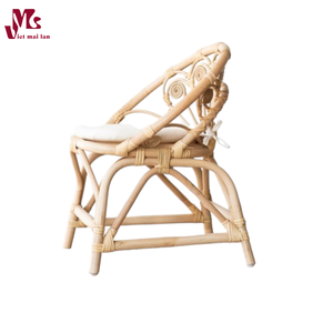 Top Selling <b>High</b> Quality Wicker Rattan <b>Chair</b> for <b>Children</b> and Kids' Furniture for Bedroom Decoration - Product Image 3