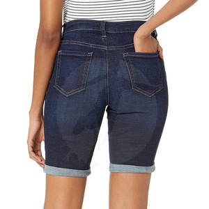 กางเกงยีนส์ขาสั้นระบายอากาศได้ดีของผู้หญิงมาใหม่ - Product Image 3
