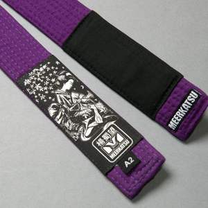 Cinturón Jiu Jitsu personalizado de alta calidad al por mayor cinturón jiu jitsu brasileño CINTURÓN DE Karate - Product Image 2