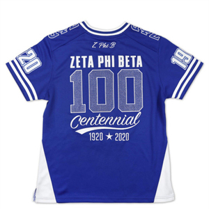 Maillot de football du Centenaire ZPB |   100% polyester respirant, écologique, imprimé par sublimation totale, personnalisable, Zeta pour homme - Product Image 3