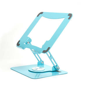 Support d'ordinateur portable ergonomique en aluminium, portable, réglable, pliable, couleur personnalisable, fixation sur table, léger 800g pour - Product Image 2