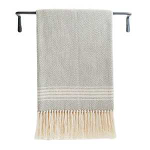 Manta de tiro tejida bohemia de algodón 100% al por mayor, ropa de cama hecha a mano para sofá y hogar, manta suave personalizada para invierno - Product Image 3