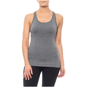 เสื้อกล้ามผู้หญิงระบายอากาศได้ดีมาใหม่เสื้อกล้ามผ้าฝ้ายโพลีเอสเตอร์ลายสีทึบไซส์ใหญ่พิเศษสำหรับฤดูร้อน - Product Image 1