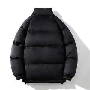Veste matelassée en duvet de haute qualité pour hommes personnalisé brodé chaud épaissir bulle hommes les manteaux d'hiver en duvet - Product Image 5