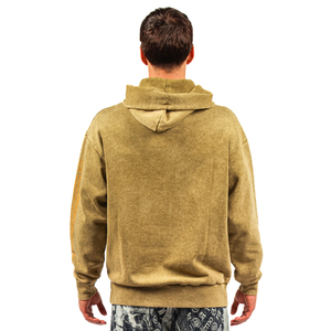 Sweat à capuche unisexe épais 100% coton vintage pull à capuche design personnalisé impression motif solide hommes sweat à capuche hiver teint uni - Product Image 4