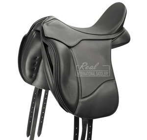Selle d'Équitation Anglaise Professionnelle en Cuir avec Arceau en Plastique – Couleurs Personnalisables, Durable et Confortable pour le Saut et la Course - Product Image 1