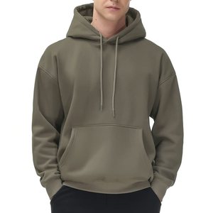 Sudadera con Capucha de Forro Polar Extra Grande Personalizable para Hombre, Invierno, 100% Algodón, Estilo Urbano Pakistaní, Venta Directa de Fábrica, Muestra Gratuita - Product Image 3