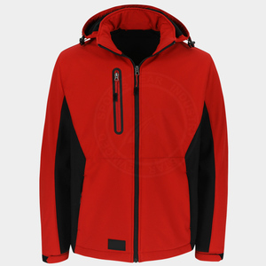 Chaqueta Softshell impermeable ligera para hombre con forro polar y capucha para senderismo que refleja chaquetas al aire libre - Product Image 2