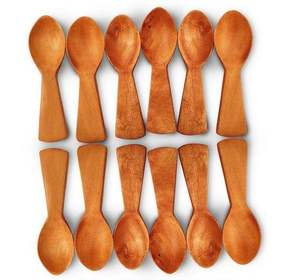 Utensils Wooden Rice <b>Spoon</b> Dining Rice <b>Spoon</b> Natural Wooden Long Handle Rice Soup <b>Spoon</b> with Handmade Shinny Polished - Product Image 2