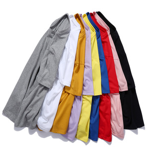 T-shirt col rond personnalisé avec logo OEM, manches courtes, vente en gros, décontracté, imprimé sur mesure, été, tricoté, respirant, en coton vierge pour homme - Product Image 6