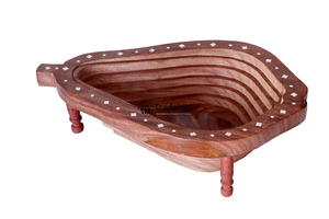 Modern Premium Quality Wooden Storage <b>Basket</b> Eco-Friendly Luxury Handmade Multi-Purpose Festive Corporate <b>Gifts</b> Tradebyd - Product Image 2