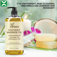 Huile de massage pour le corps et la peau à base d'extraits végétaux naturels, marque privée, rose, lavande, soin des cheveux, du visage et du corps, huile essentielle