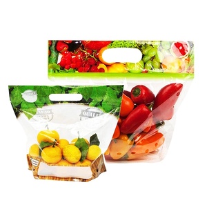 <span class=keywords><strong>Bolsa</strong></span> <span class=keywords><strong>para</strong></span> Lechuga RDY, <span class=keywords><strong>Bolsa</strong></span> <span class=keywords><strong>para</strong></span> Frutas y Verduras Frescas, Impresión por Gravure, Resistente a la Humedad, Perforada, con Cierre Ziplock, de Plástico PE - Product Image 4