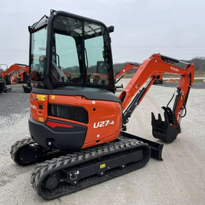 ได้รับการรับรองมาตรฐาน CE สำหรับรถขุดขนาดเล็ก U27-4 น้ำหนัก 2590 กก. แบบตีนตะขาบ เครื่องยนต์ประสิทธิภาพสูง ปั๊ม เกียร์ รับประกัน 3 ปี เครื่องจักรก่อสร้าง - Product Image 1