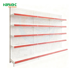 Highbright 2D 3D Layout-Design Supermarkt Kommerzielle Lebensmittelgeschäft Metall-Gondelregale Ausstellungsregale zum Verkauf - Product Image 1