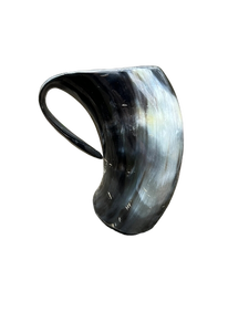 Haute qualité 100% authentique Viking guerrier bière corne tasse à la main gravé à la main haute qualité religieux fait Al Wahab outre-mer - Product Image 2