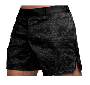 Shorts de combat MMA pour hommes 100% coton uni décontracté pour l'entraînement régulier, le grappling, le sparring, les séances d'entraînement en salle de sport, offrant une liberté de mouvement - Product Image 2