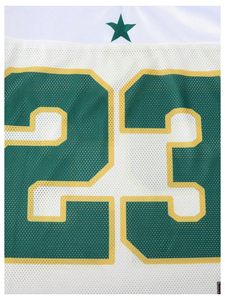 Maillot de football américain et de rugby unisexe personnalisé maille respirante avec numéro de nom d'équipe brodé maillot de football américain court - Product Image 3