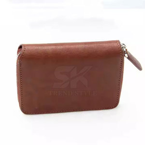 High Quality Leather Single Shade Around <b>Zip</b> <b>Wallet</b> New Design Pu Men's Leather Single Shade Around <b>Zip</b> <b>Wallet</b> For Sale - Product Image 2