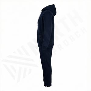 Wholesale Custom High Quality Mens Pullover Jacket Gym Pant Jogging Men Tracksuit Sweatshirts <b>Hoodie</b> Set Customized Color <b>Run</b> - Product Image 3