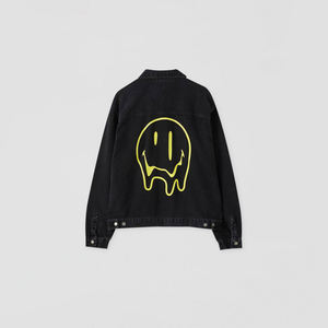 Veste en jean grande taille pour homme, hiver, décontractée, couleur unie, col montant, fine, coupe-vent, respirante, rembourrage en coton - Product Image 6