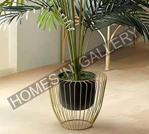 Elegant Garden & Homes Pots & Planters <b>Flowers</b> Pots & Planters Large Outdoor Metal Planter with Stand for Beautiful Home Decor - Product Image 5