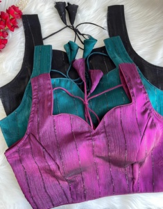 Zimi Chu เสื้อเบลาส์ผ้าทันสมัยสำหรับฤดูร้อนเสื้อสไตลส์พร้อมโบว์ด้านหน้าสวยงามเสื้อสไตล์สุภาพ - Product Image 3