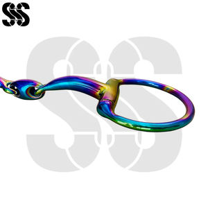 Bocados de Acero Inoxidable para Entrenamiento de Caballos, Diseño Clásico, Pulidos, Suaves para los Caballos, Duraderos para Mayor Comodidad al Montar - Product Image 6