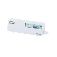 Trusco Moniteur de Qualité de l'Air Intérieur à Succès : Détection de CO2 et de Température (400-6000ppm) avec Affichage Multi-Segment et Alerte de Fêtes Nombreuses