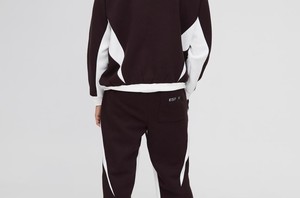 ชุดวอร์มผ้าหนาผ้าฝ้ายโพลีเอสเตอร์นุ่มมีฮู้ดและกางเกงขาบาน - Product Image 3