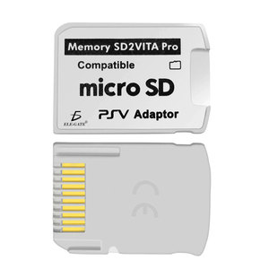 Adaptador de Memoria Micro SD de Alta Calidad, Carcasa de Plástico Sd2vita para PS Vita, Reemplazo con Comunicación por Cable, Incluye Bolsa y Caja - Product Image 2