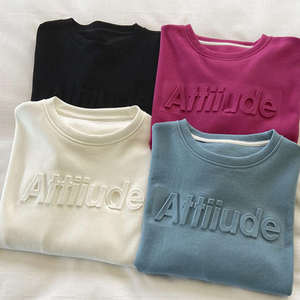 Sweat-shirt à capuche oversize pour femmes en coton French Terry épais et chaud, broderie personnalisée, streetwear décontracté de haute qualité, sweat-shirt Prake - Product Image 5