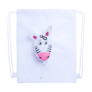 Sac à dos personnalisé imprimé zèbre Noah pour promotions - Product Image 1