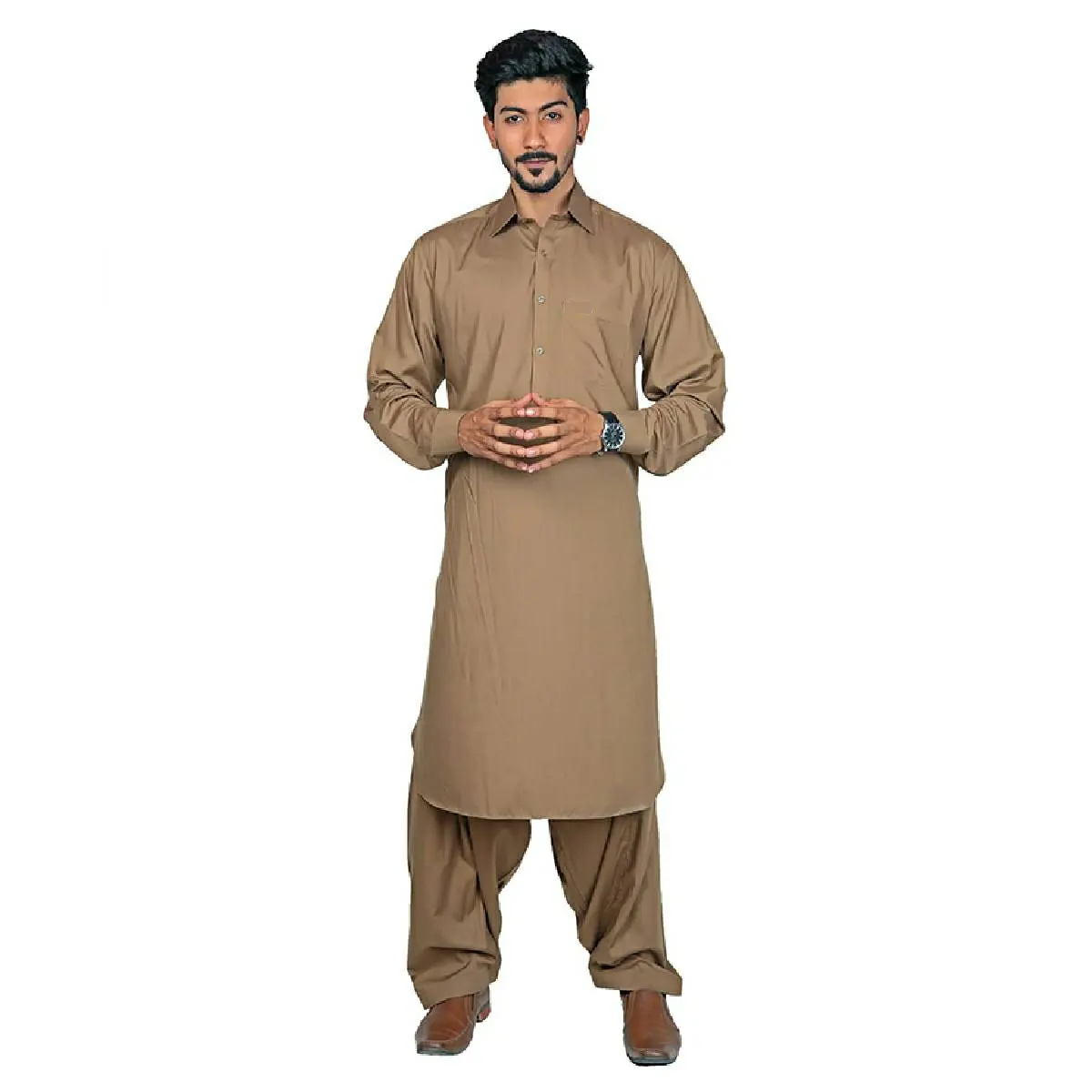 New Arrival 2023 Custom Size Pakistani Dress Salwar Kameez Wholesale Designer Dresses Low Price for men