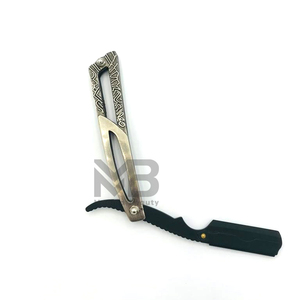 Nouveau rasoir de rasage manuel professionnel en acier inoxydable avec un design unique pour l'épilation-Taux d'usine en gros - Product Image 4