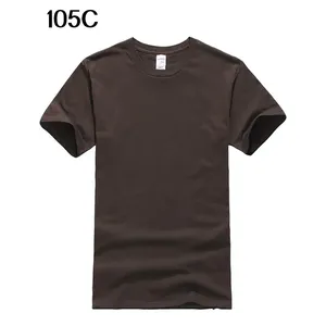 T-shirts pour hommes en gros dernière conception 100% coton décontracté personnalisé couleur unie t-shirt pour hommes à vendre t-shirts d'été pour hommes - Product Image 5