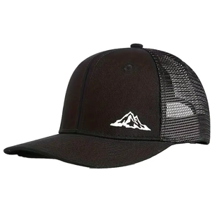 Casquette de camionneur en maille de coton tendance pour le printemps et l'été, respirante, protection solaire, broderie 3D, style urbain, sports de plein air - Product Image 1