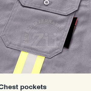 Chemises de soudage FR pour hommes - Imperméables, ignifuges, résistance à la chaleur 250-400°C, grande taille, logo personnalisé, fabriqué au Pakistan - Product Image 4