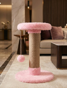 Poteau à griffer Amistar PinkCloud Purr de haute qualité pour chats de toutes tailles - Product Image 2