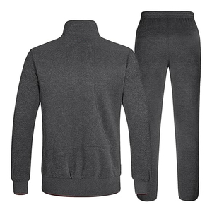 ชุดวอร์มสำหรับผู้ชายชุดวอร์มวอร์มใส่วิ่ง2ชิ้นออกแบบโลโก้ได้ตามต้องการ - Product Image 4