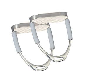 Nouvel arrivage d'étriers d'équitation d'endurance en acier inoxydable réglable léger poignée de sécurité équestre approvisionnement d'usine - Product Image 6